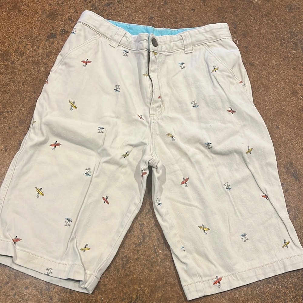 Khaki shorts youth size 18
